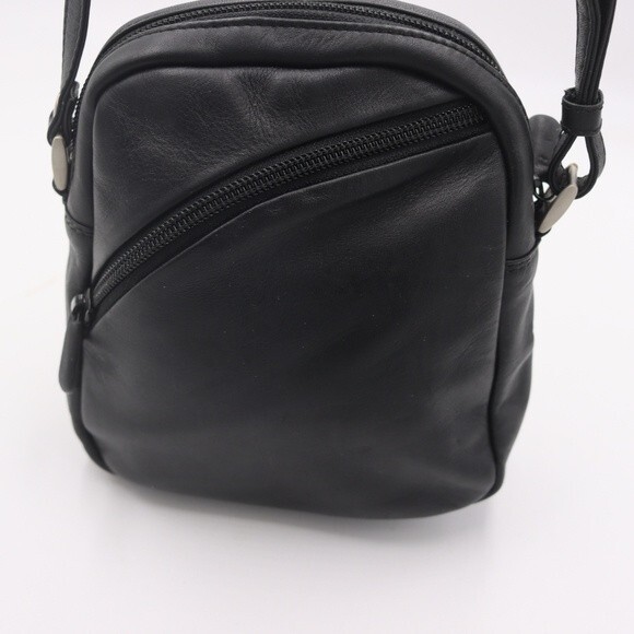 Derek Alexander Black Mini Bag Cross Body Purse - Picture 6 of 9